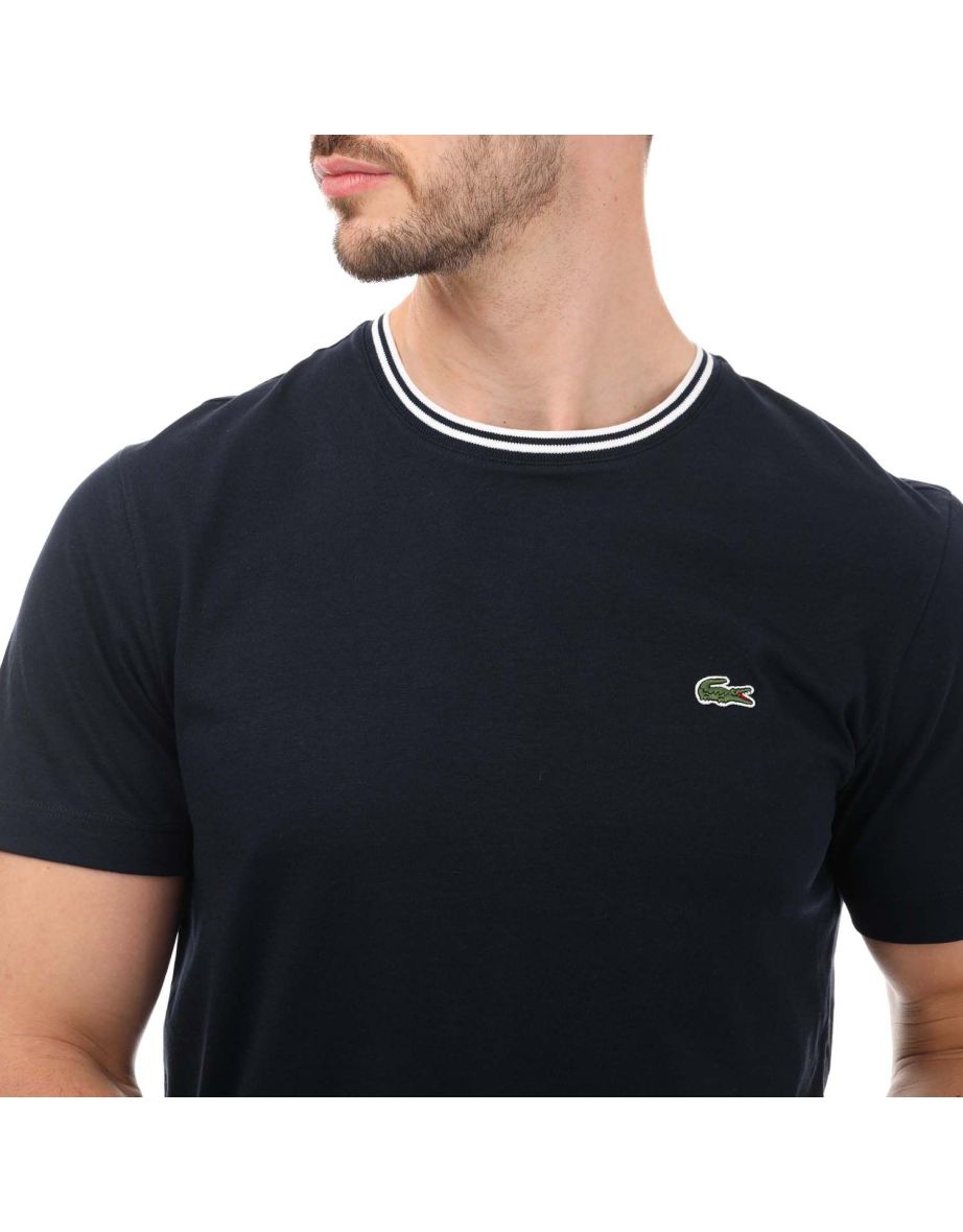 Men's Lacoste Essential T-Shirt in Blue - 3