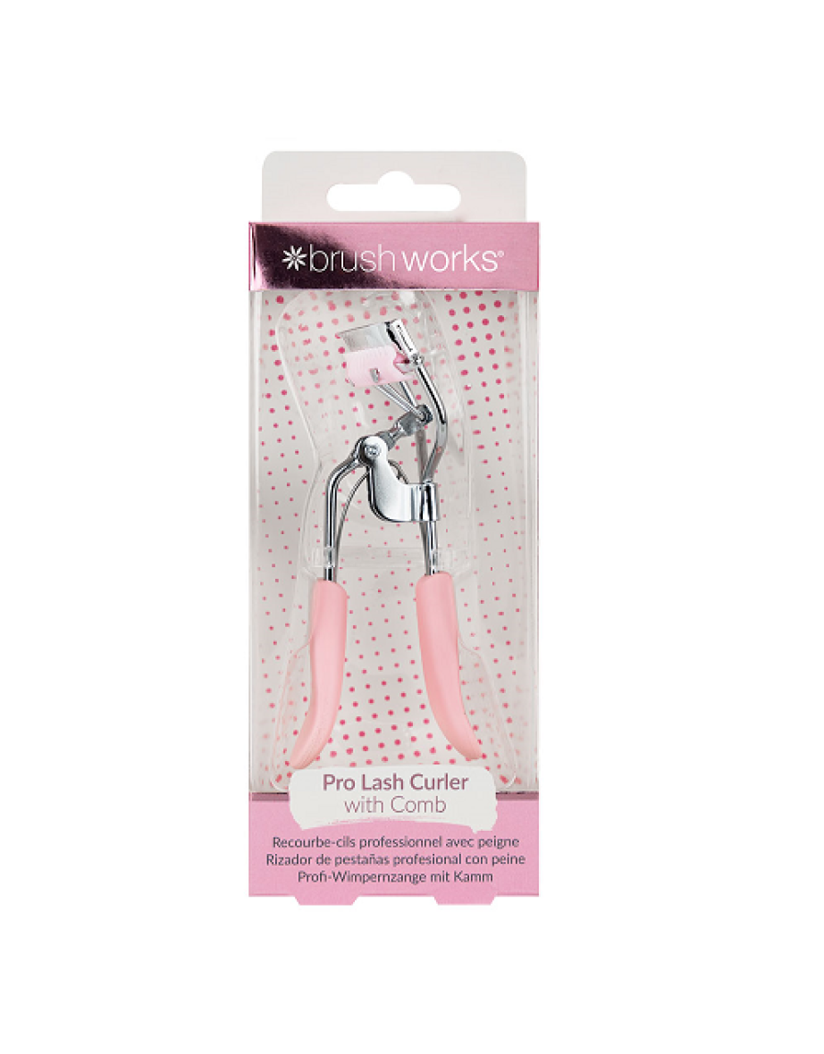 Brushworks Pro Lash Curler with Comb