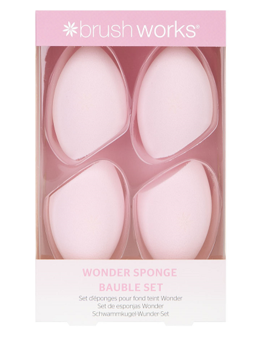 Brushworks Wonder Sponge Set - 4 Pack