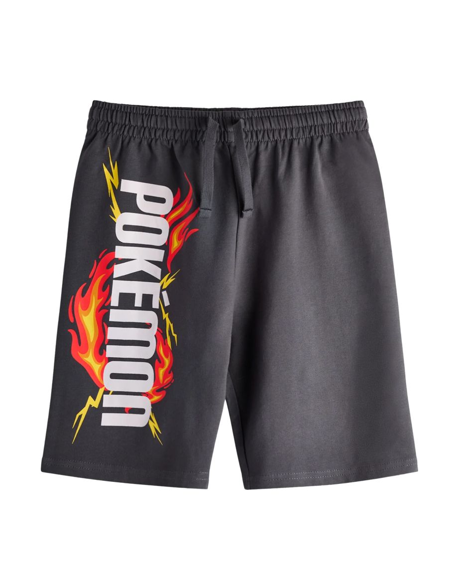 Pokemon Boys Pikachu & Charizard T-Shirt & Shorts Set - Black - 2