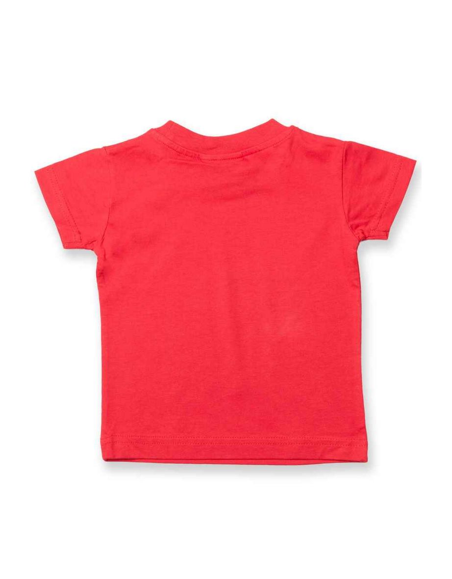 Larkwood Baby Plain T-Shirt - Red - 1