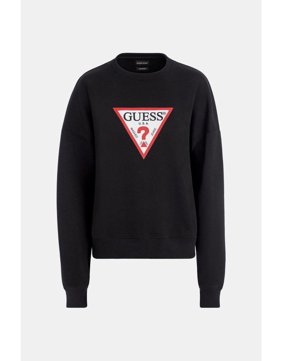 Guess Icon Logo Sweat Black - 3