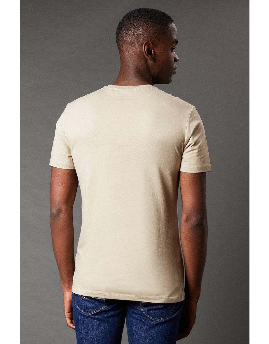 Guess Logo Tee Stone - 3