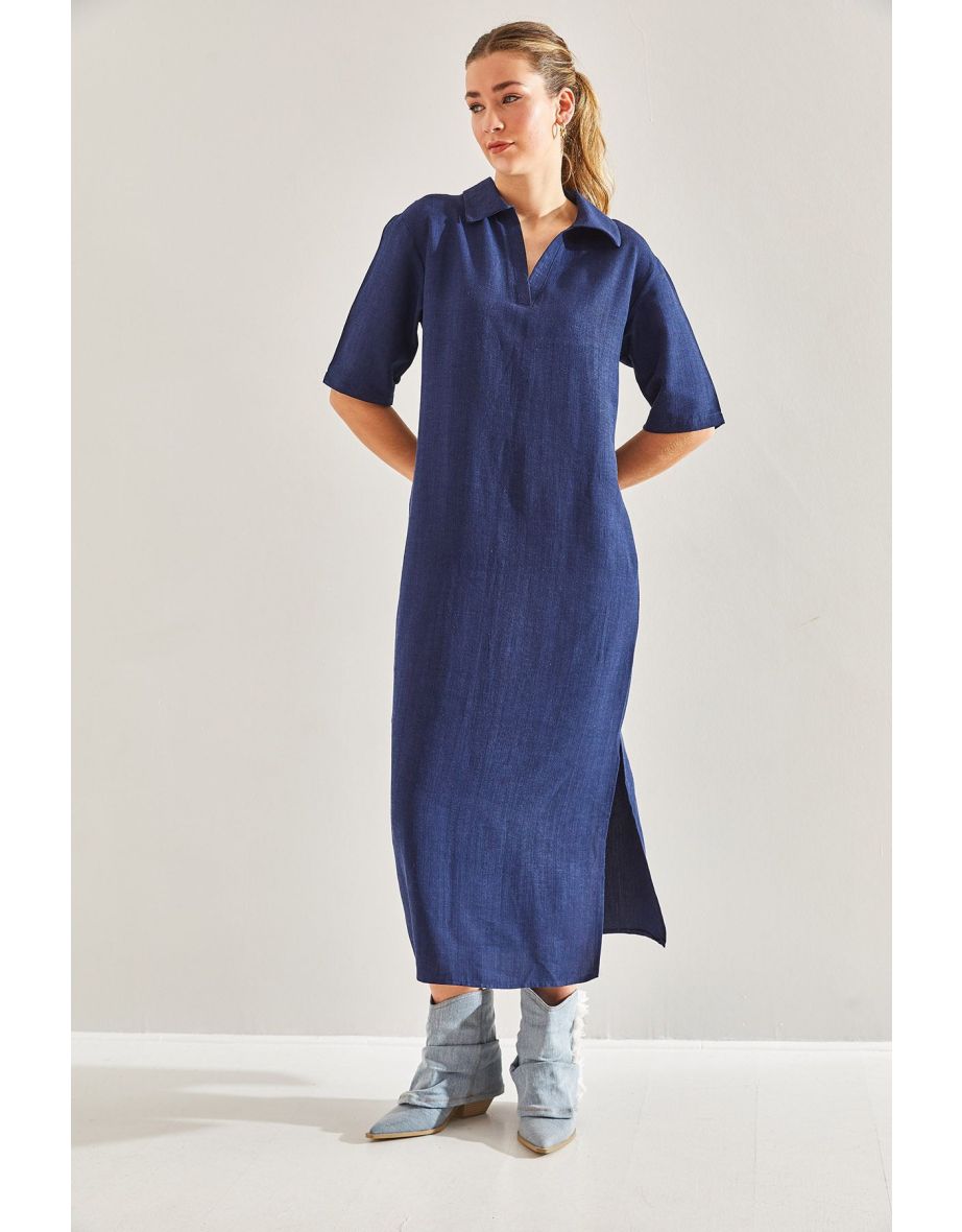 Women's Polo Collar Dress