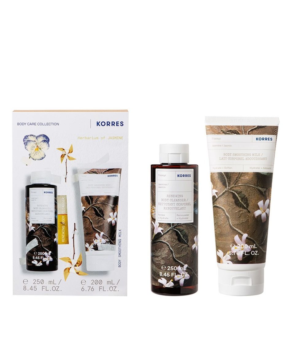 Korres Jasmine Showergel 250ml & Bath Milk 200ml Gift Set (Worth £33!