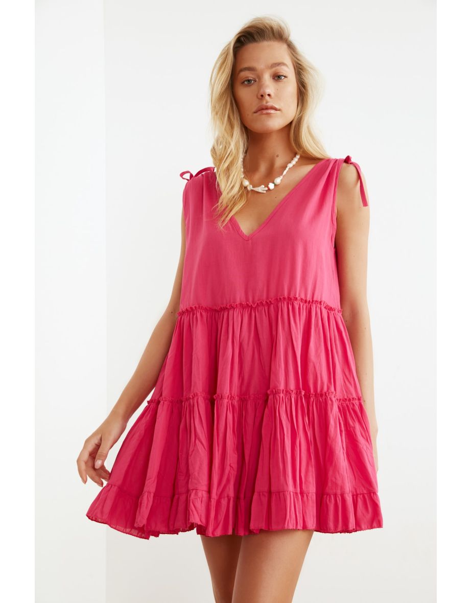 Dress - Pink - Skater
