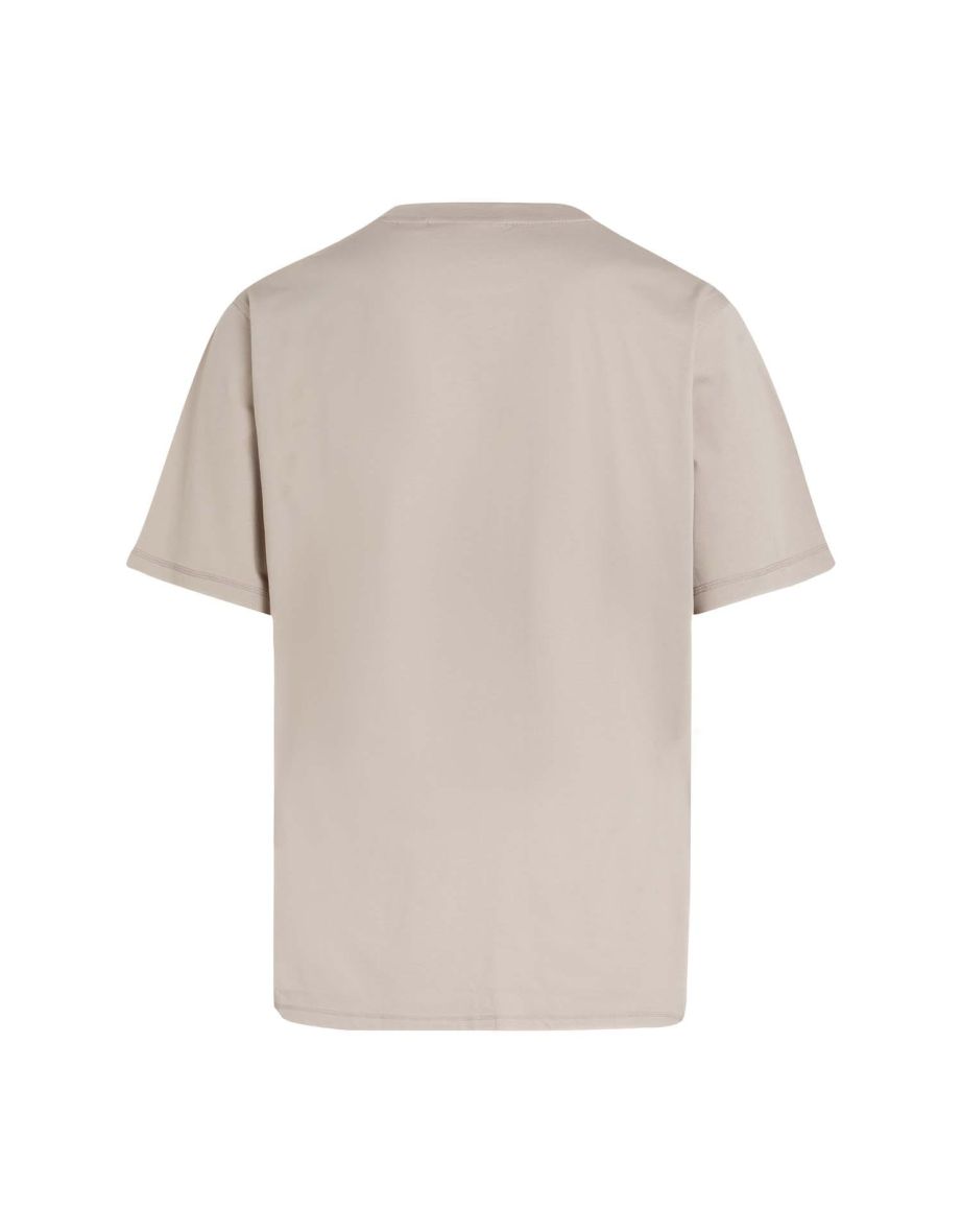 Men's Calvin Klein Woven Label Relaxed T-Shirt in Grey - 1