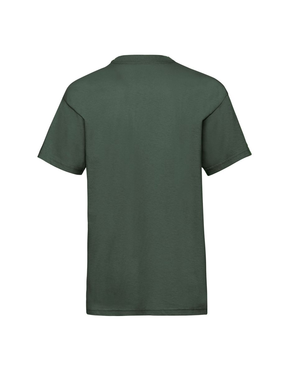 Fruit of the Loom Childrens/Kids Value T-Shirt - Bottle Green - 1