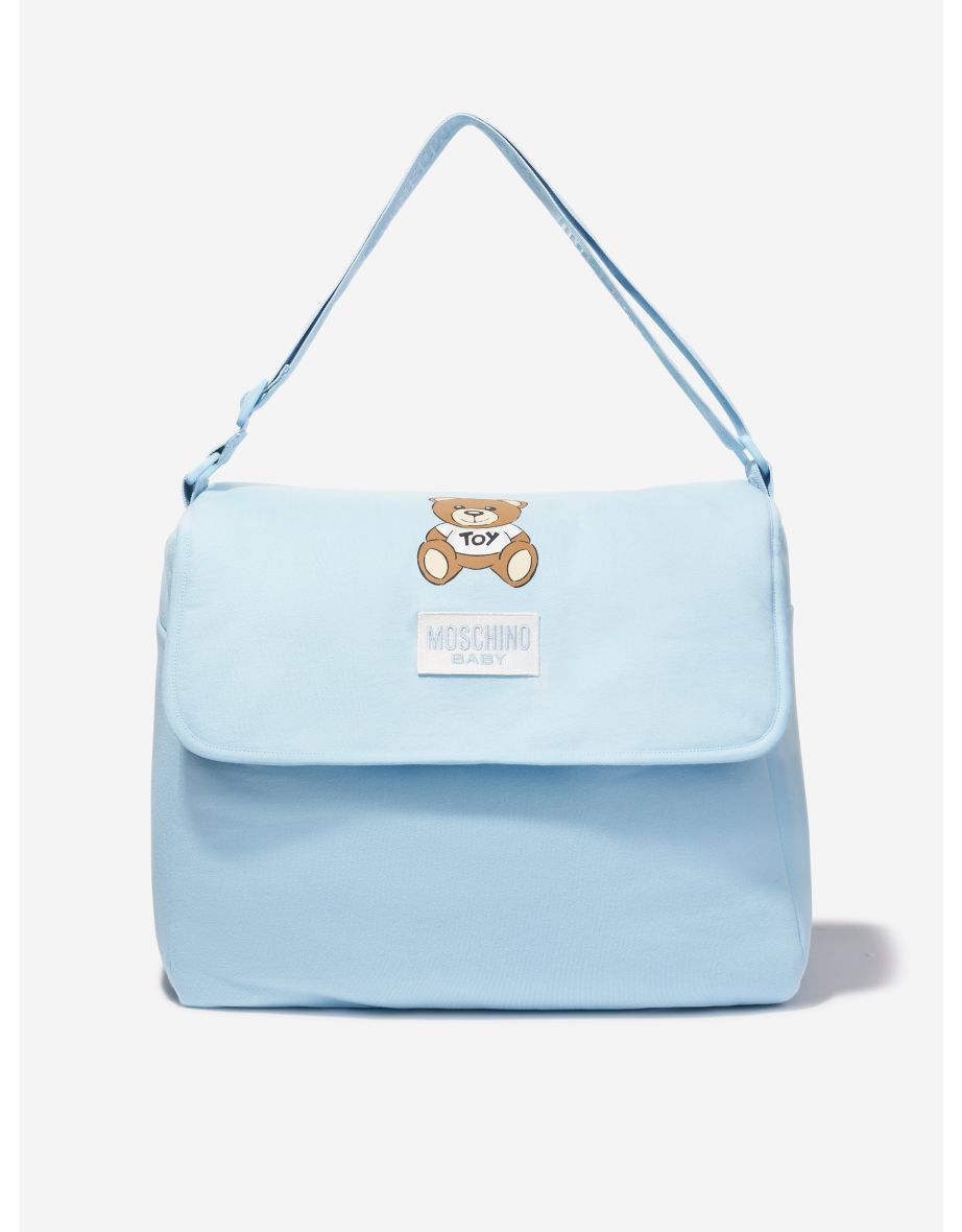 Moschino diaper sale bag blue