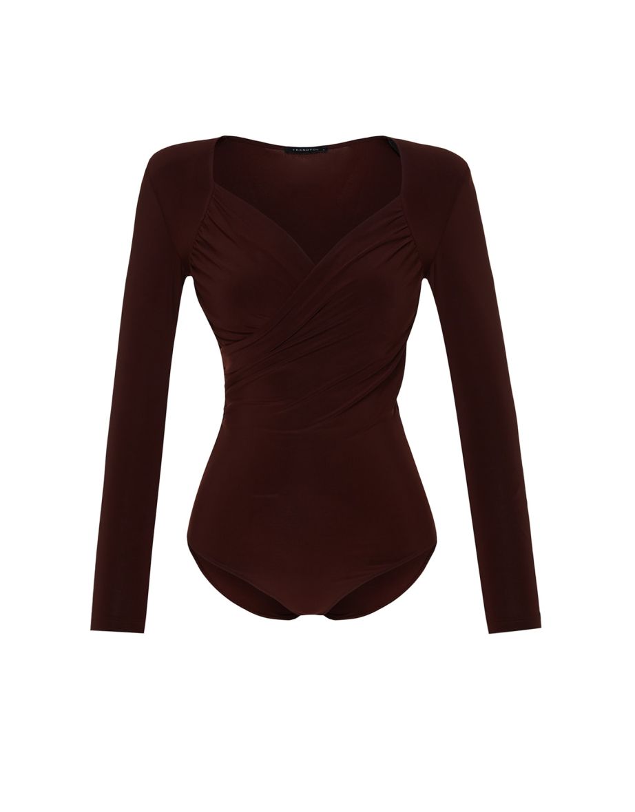 Bodysuit - Brown - Slim fit - 7