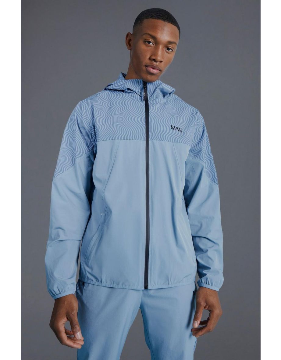 Panelled windbreaker sale