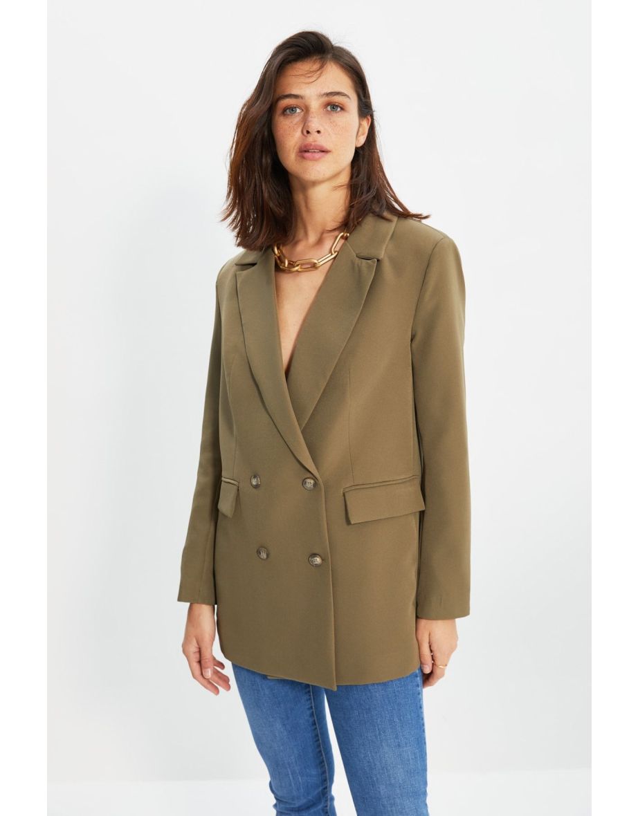 Blazer - Khaki - Regular fit