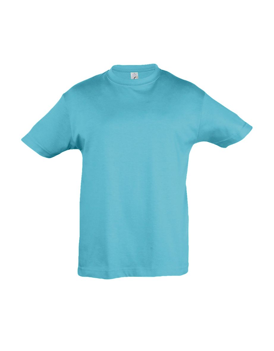 SOLS Kids Regent Short Sleeve T-Shirt - Blue Atoll