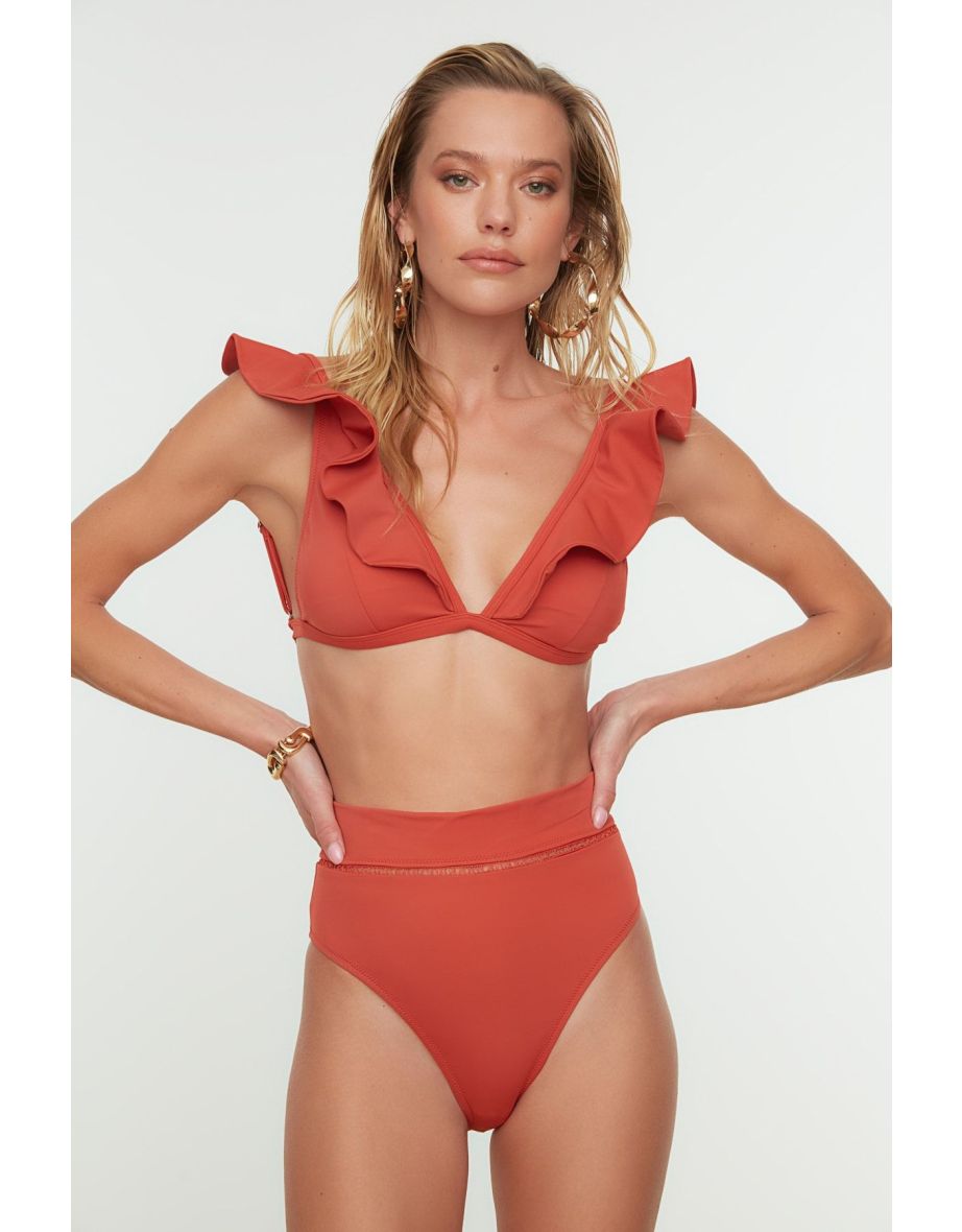 Bikini Bottom - Brown - Plain