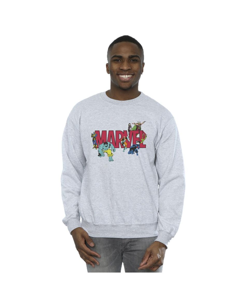 Grey 2025 marvel sweatshirt