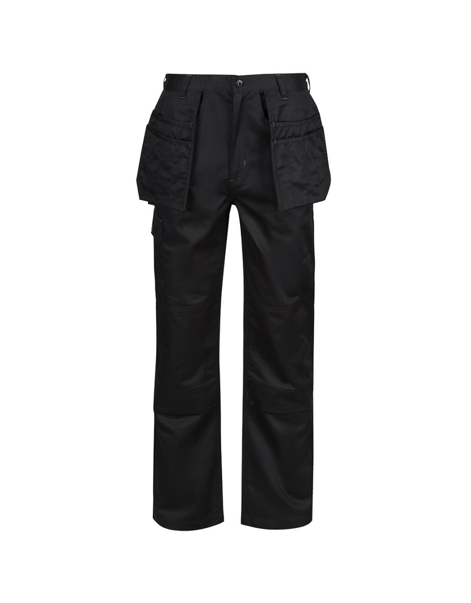Regatta Mens Cargo Trousers - Black