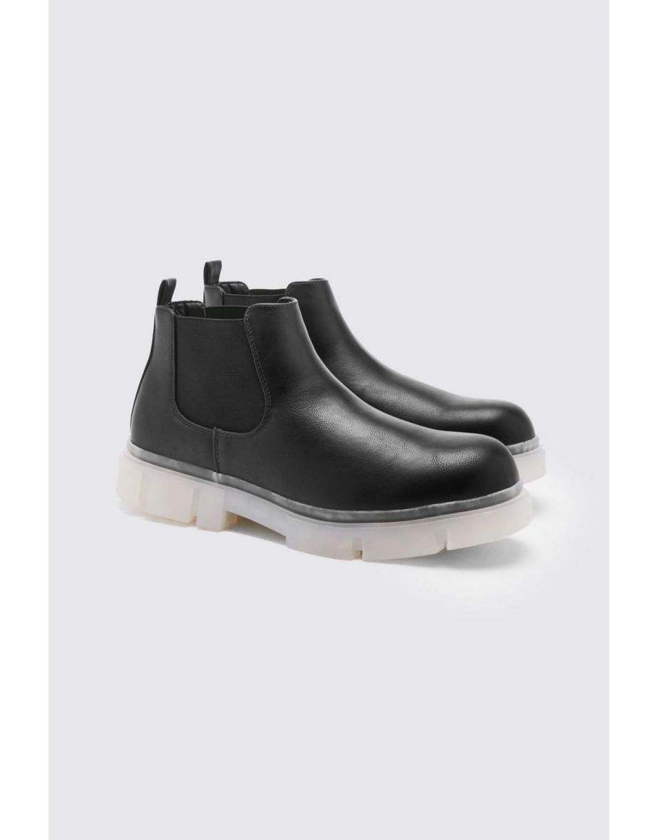 Boohooman chelsea boots hotsell