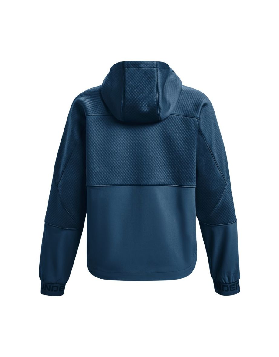 Women's Under Armour UA Storm Rush Swacket in Blue - 1