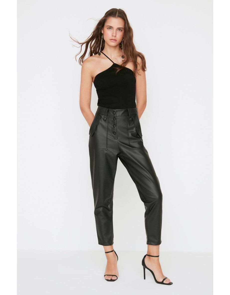 Pants - Black - Slim