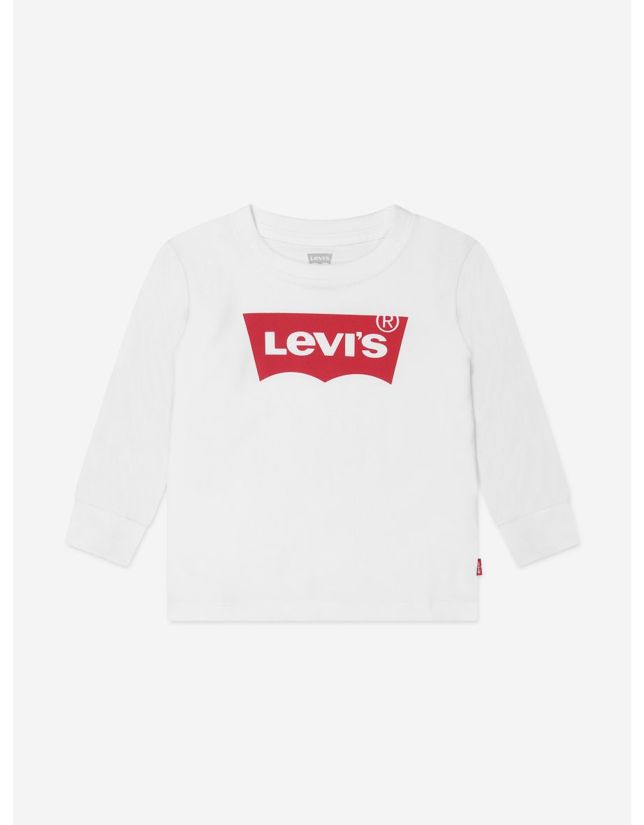 Levi's Baby Boys Batwing Logo T-Shirt in White