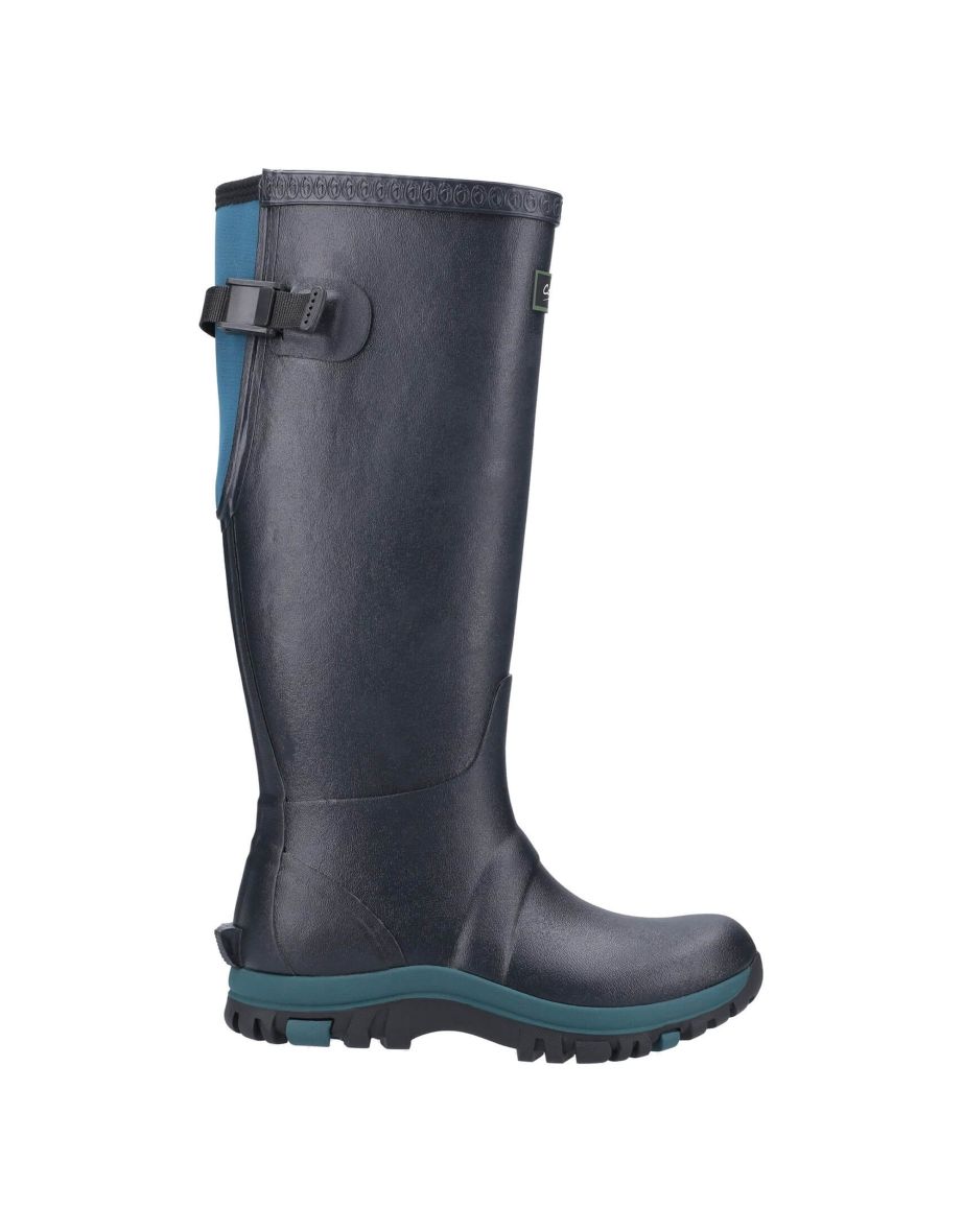 Cotswold Womens/Ladies Realm Wellington Boots - Navy