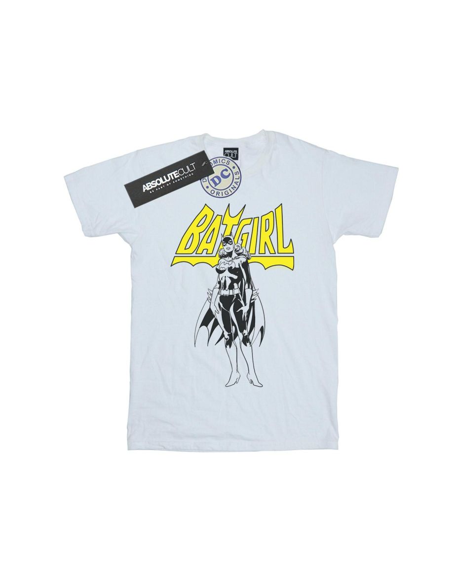 DC Comics Girls Batgirl Pose Cotton T-Shirt - White