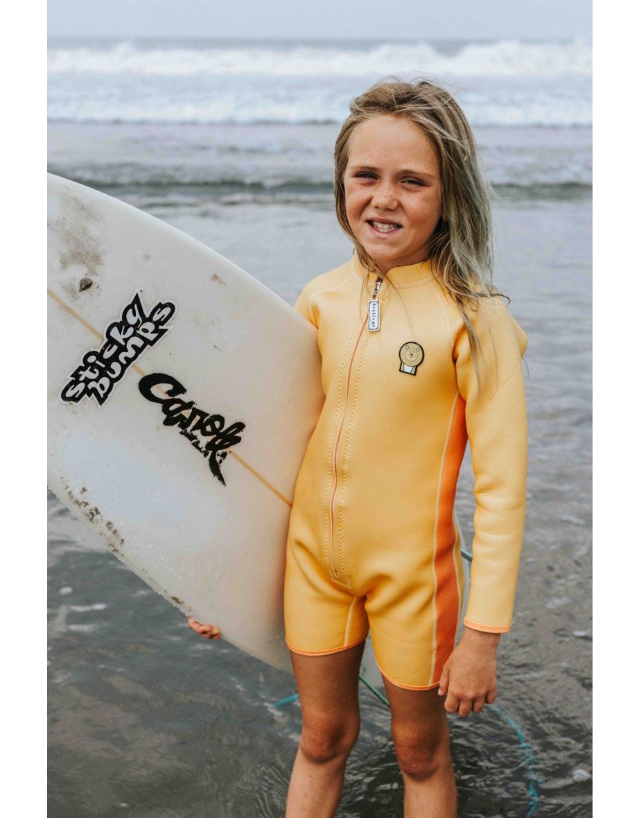 Kids Cub The Lion Wet Suit In Yellow