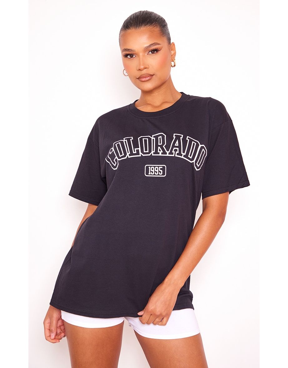 Black Colorado 1995 Print T Shirt