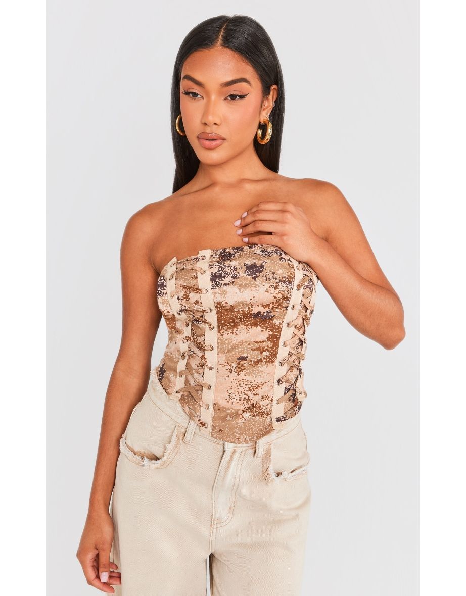 Always Working' Stone Cropped Corset Jacket