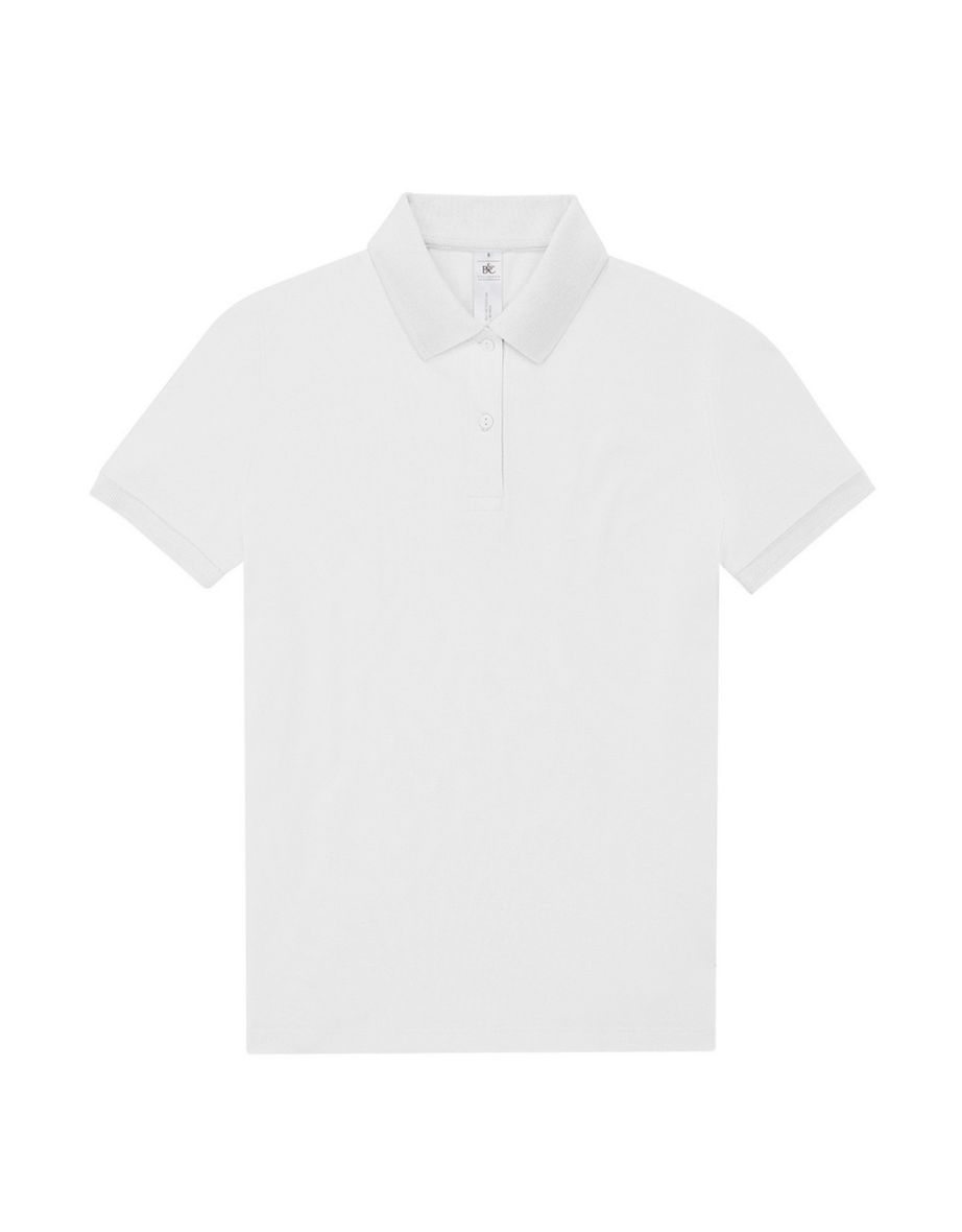 B&C Womens/Ladies My Polo Shirt - White