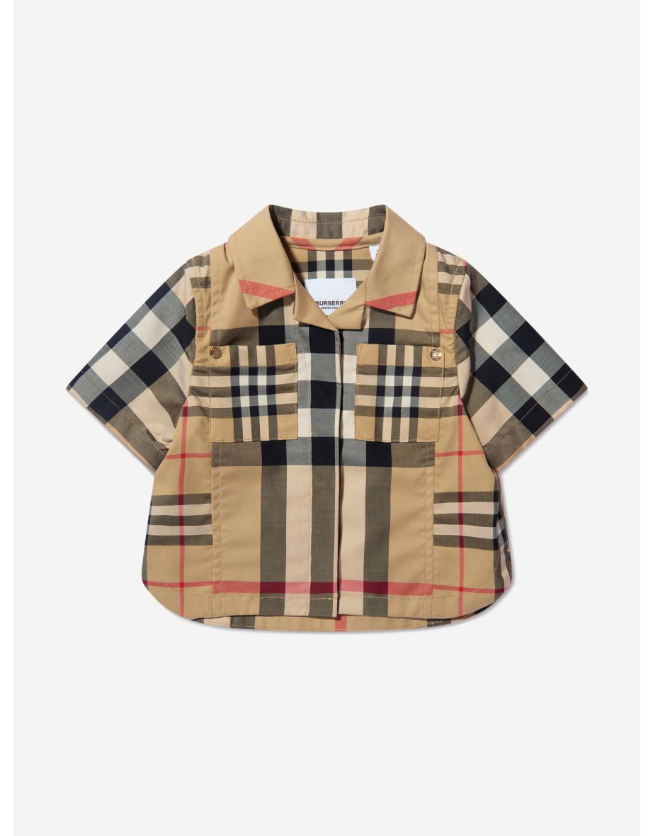 Burberry best sale kids blouse