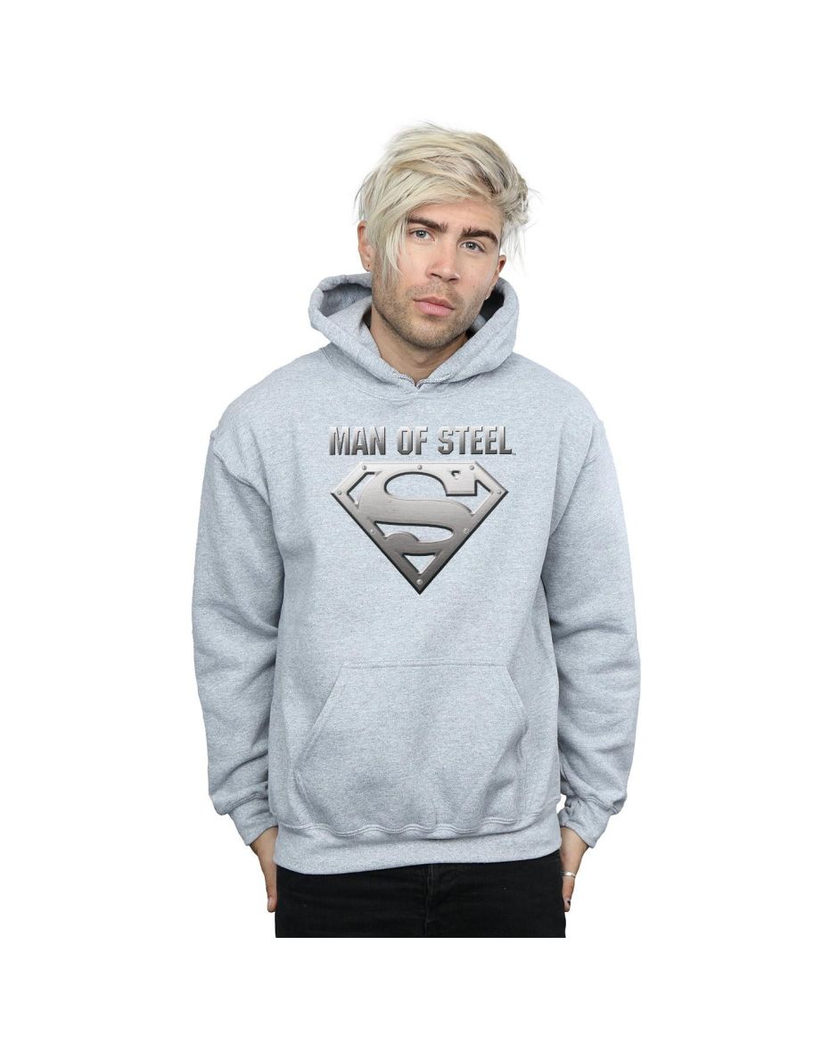 Man of steel on sale hoodie