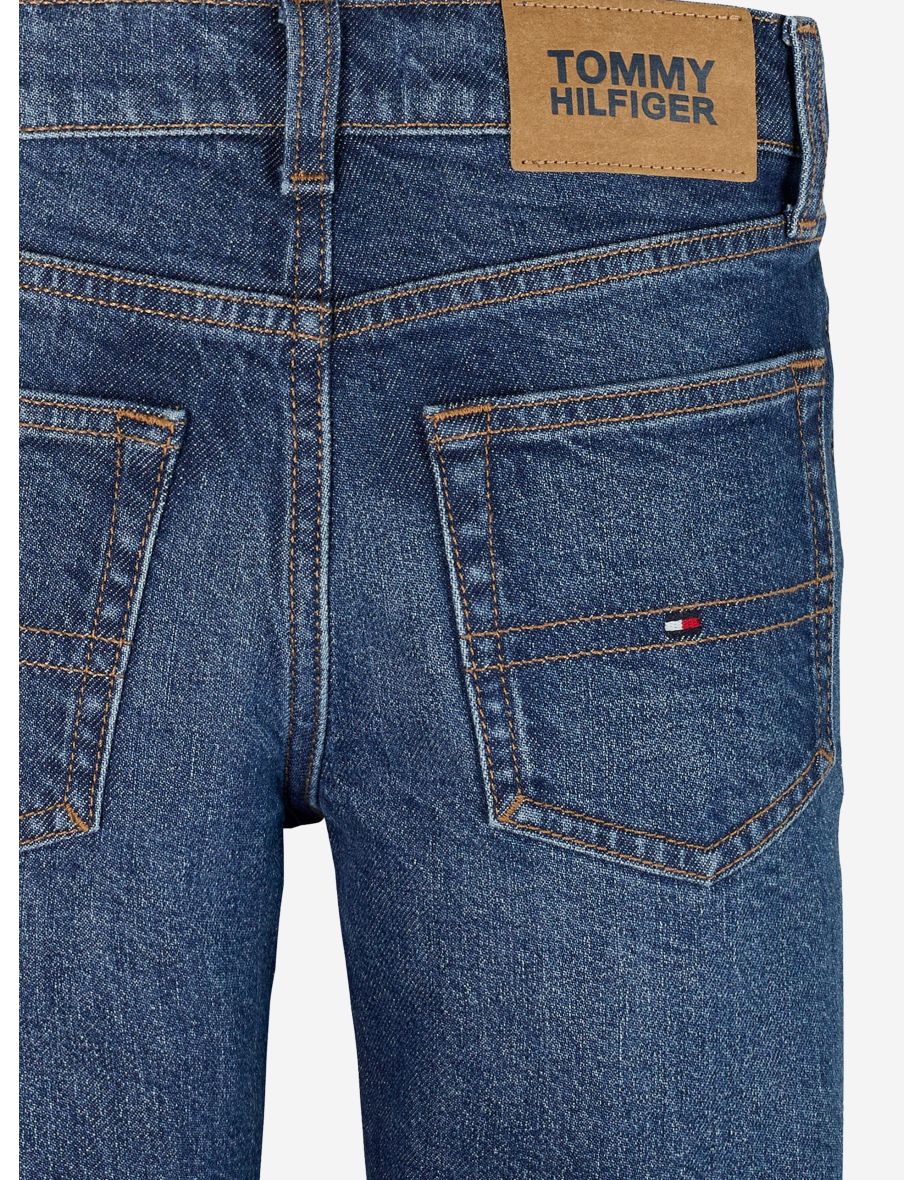 Boys Scanton Denim Shorts in Blue - 3