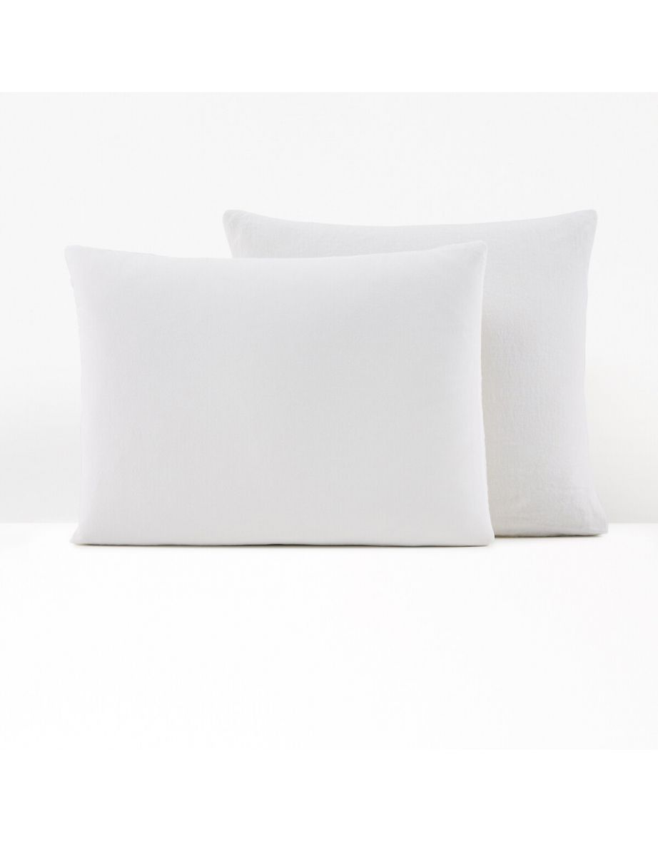 Annaba Two-Sided Washed Linen and Cotton Pillowcase