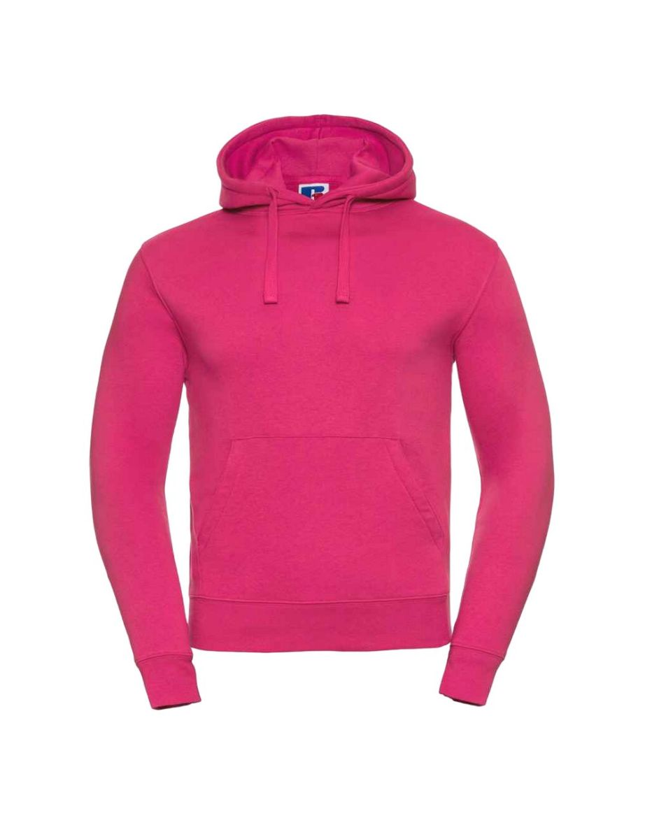Russell Mens Authentic Hoodie - Fuchsia