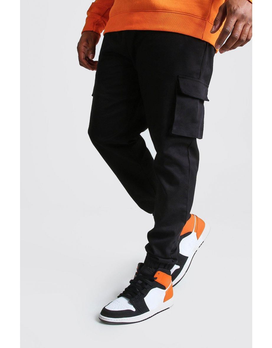 utility pocket cargo jogger trouser