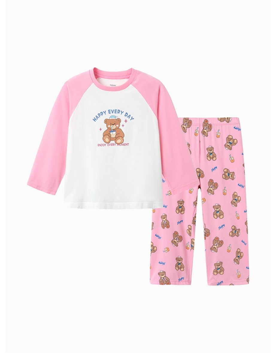 Girl Pyjama Set Of 2 Pieces