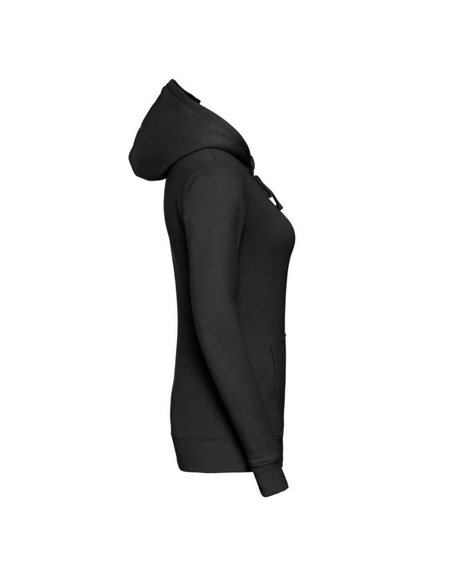 Russell Womens/Ladies Authentic Hoodie - Black - 2