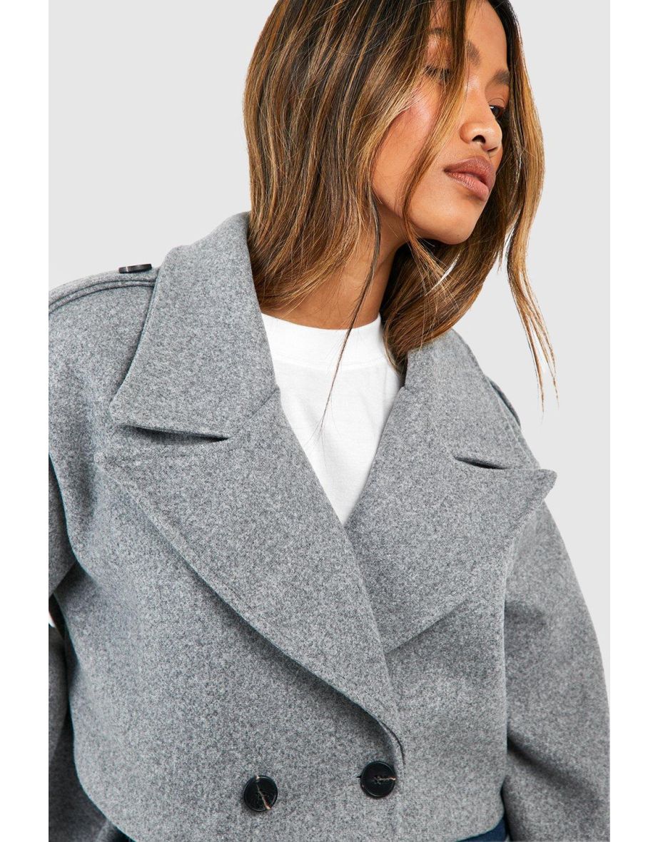 Mohair Shaggy Short Coat - ROSARYMOON OFFICIAL WEB STORE