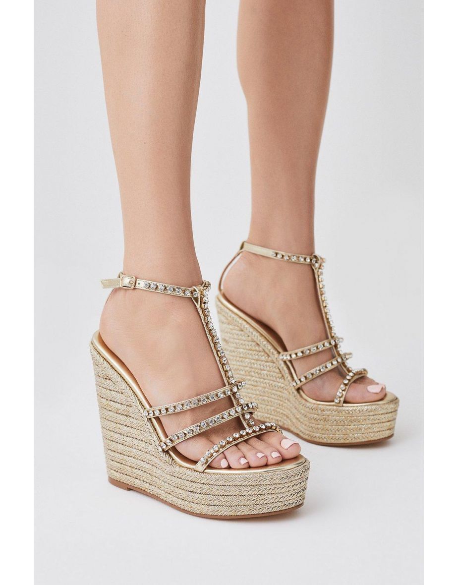 Diamante espadrilles on sale