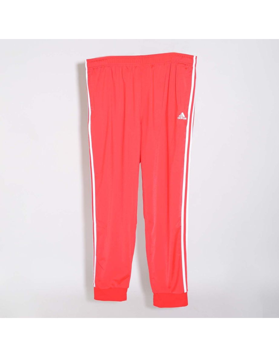 Men's adidas 3 Stripes Track Pants in Red