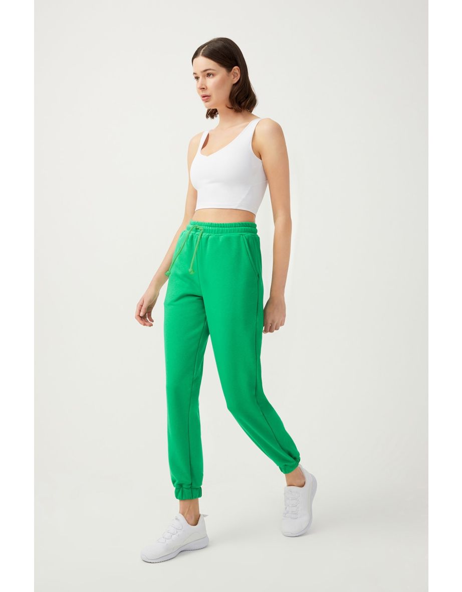 Sweatpants - Green - Joggers