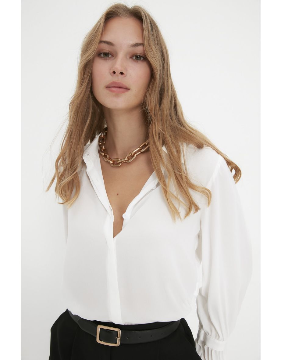 Shirt - Ecru - Regular fit