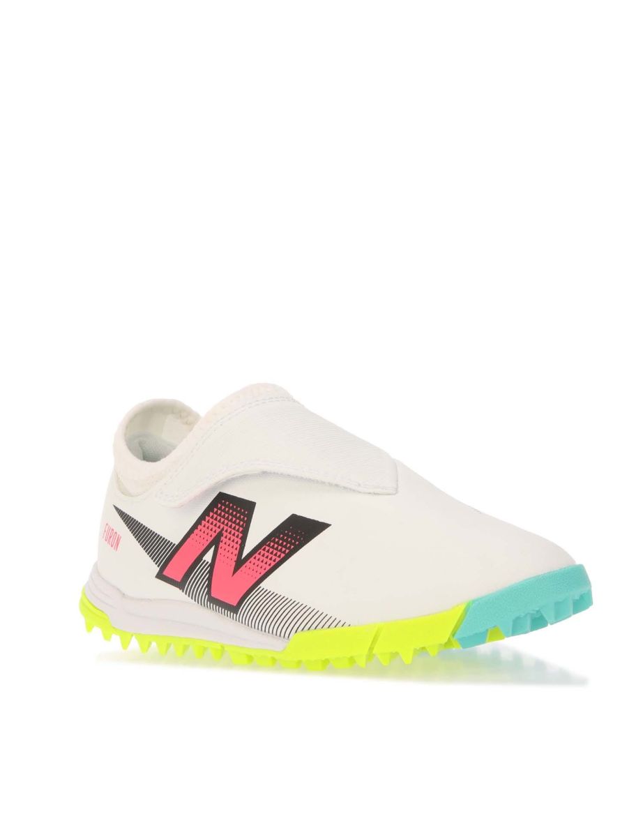 Boy's New Balance Juniors Furon Dispatch Hood & Loop Trainers in White