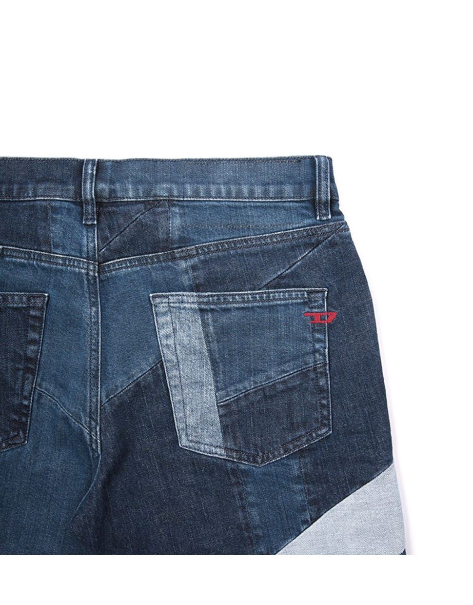 Men's Diesel DStrukt Sustainable Slim Fit Jeans in Blue - 2