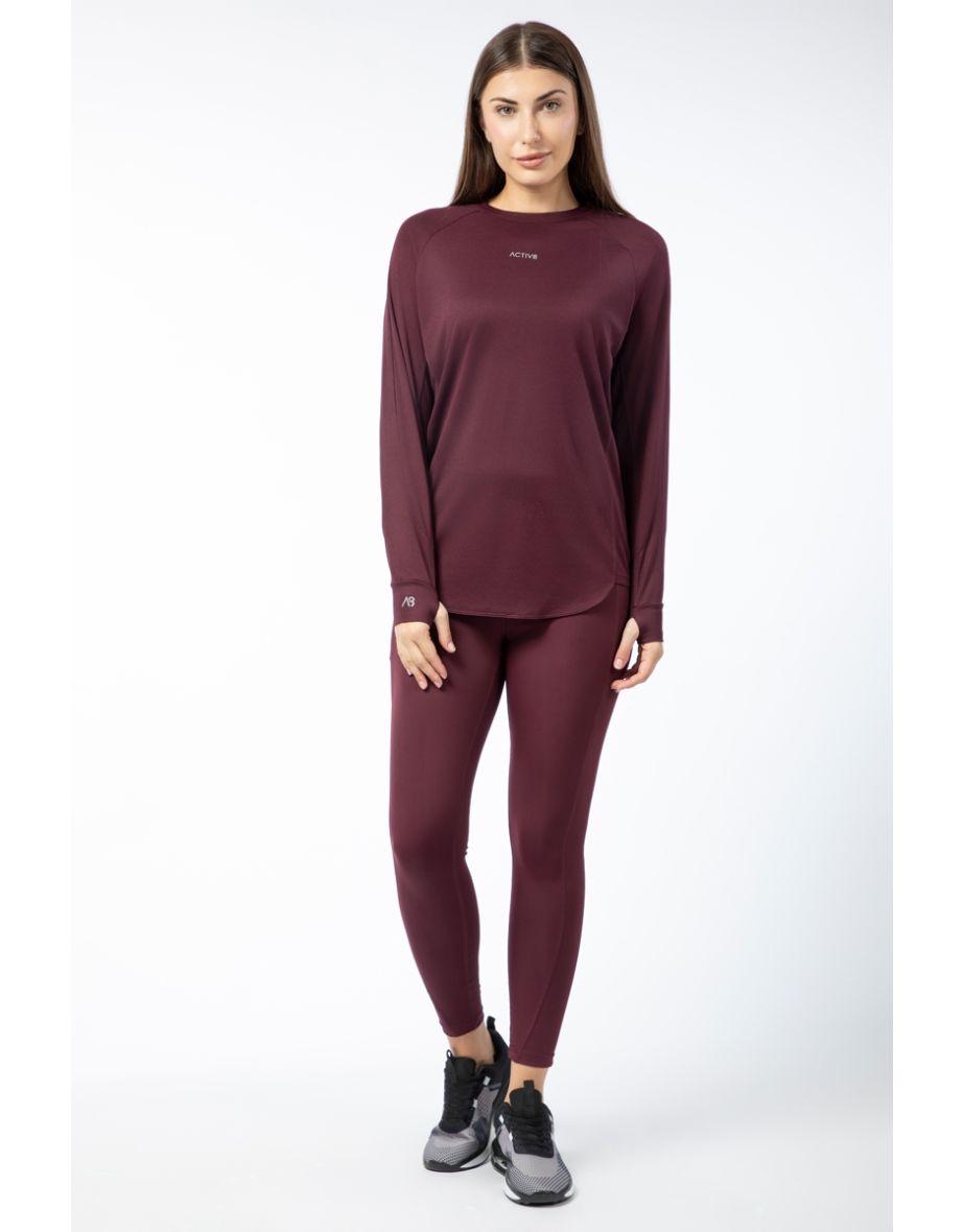 Activewear Women Top With Logo Prints
