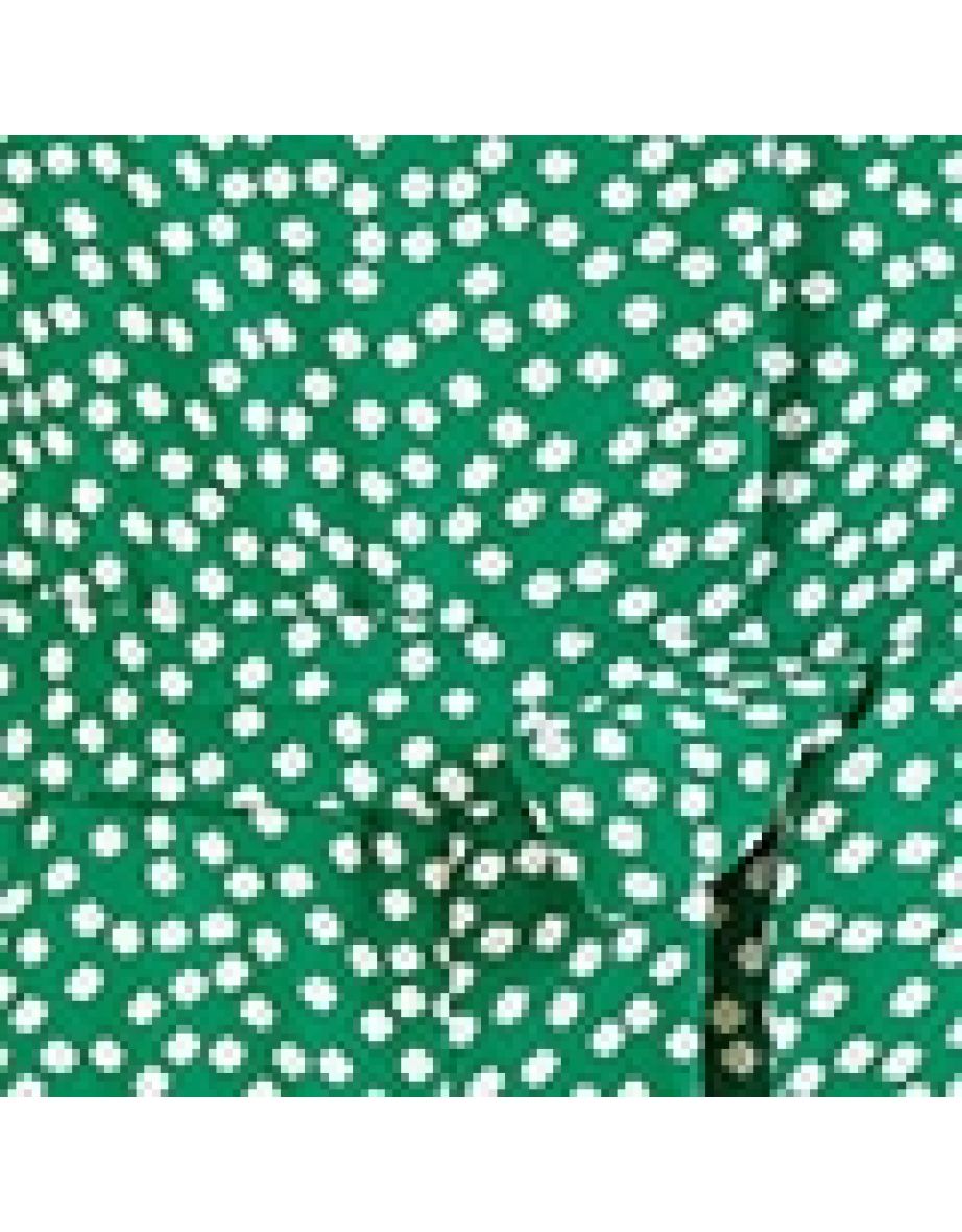Mela Green Ditsy Daisy Sleeveless Culotte Jumpsuit - 5
