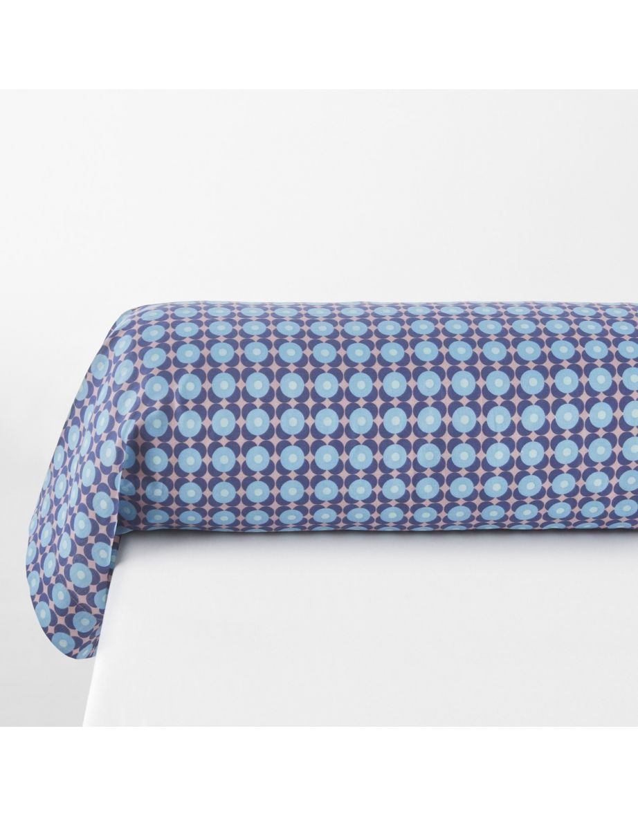 MISS CHINA Printed Cotton Bolster Pillowcase