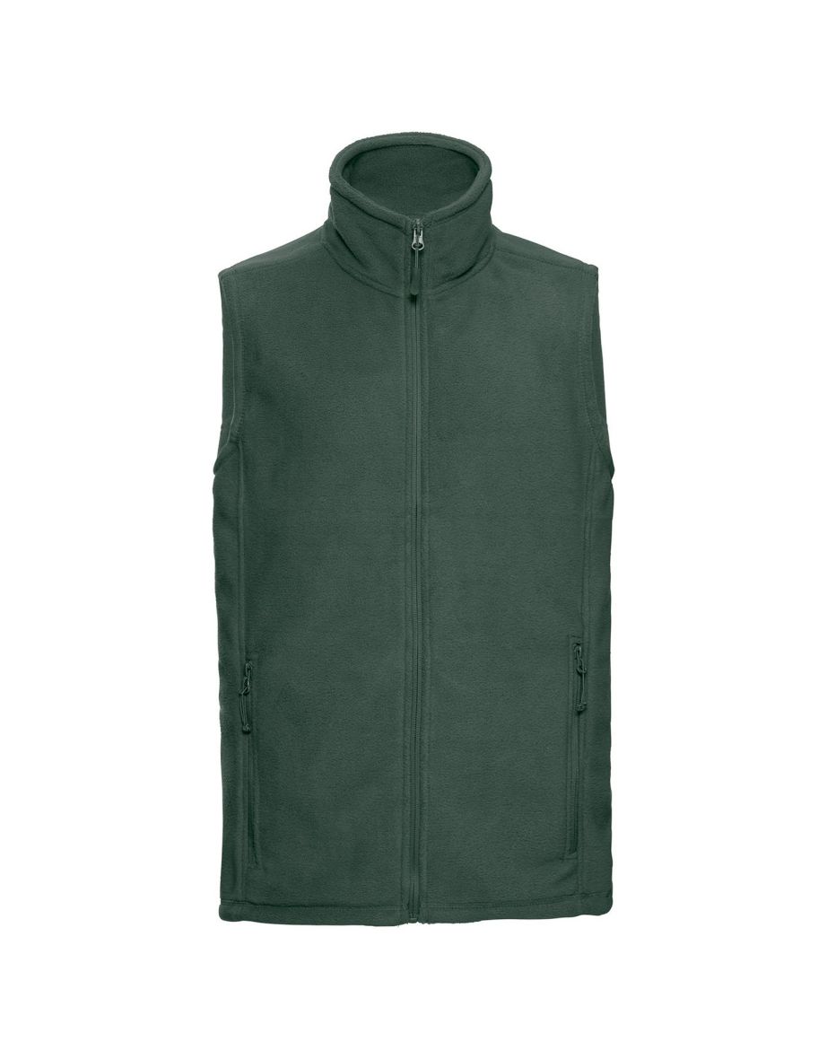 Russell Mens Outdoor Fleece Gilet - Bottle