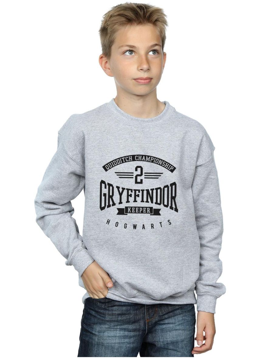 Gryffindor sweatshirt grey best sale